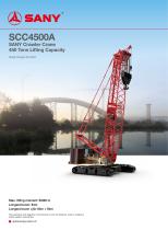 Crawler crane-SCC4500A - 1