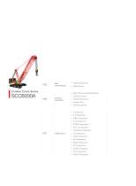 Crawler crane-SCC6000A - 2