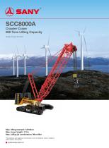 Crawler crane-SCC8000A - 1