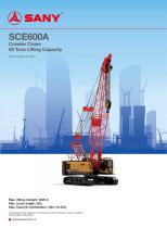 Crawler crane-SCE600A - 1