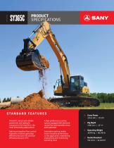 Large excavator-SY365C - 1