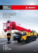 Truck Crane-STC1100T7 - SANY GROUP - PDF Catalogs | Documentation ...