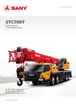 Truck Crane-STC700T - SANY GROUP - PDF Catalogs | Documentation | Brochures