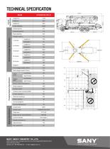 Truck-mounted Concrete Pump- SYG5260THB 370C-10 - 2