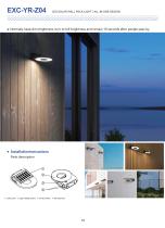 EXC Solar Outdoor Wall Lamps Catalog - 10