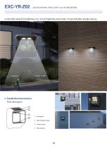 EXC Solar Outdoor Wall Lamps Catalog - 4