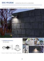 EXC Solar Outdoor Wall Lamps Catalog - 6