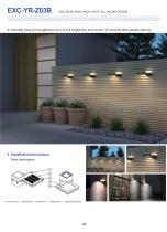 EXC Solar Outdoor Wall Lamps Catalog - 8