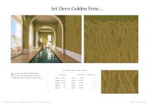 SC151 Art Deco Golden Fern-2