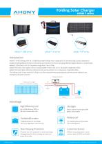 Folding Solar Charger eMobi F series