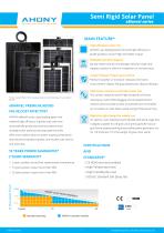 Semi Rigid Solar Panel eMarvel series - 1