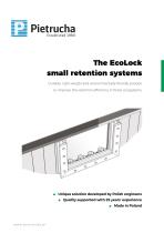 The EcoLock small retention systems - 1