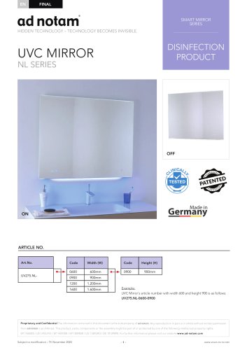 UVC MIRROR