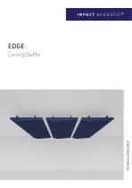 EDGE Ceiling Baffle - 1