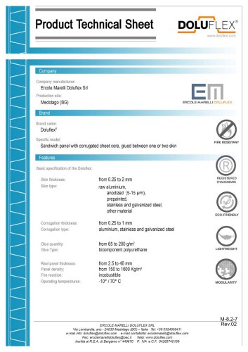 TECHNICAL DATA SHEET DOLUFLEX