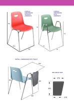 D18 Chair for public spaces - 3