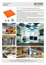 Wall Mounted Acoustic Panel Decho Acustico For Ceiling Hanging