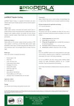 data sheet properla facade coating - 1