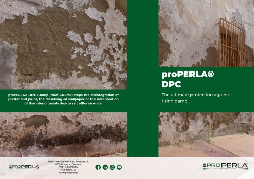 proPERLA® Damp Proof Course