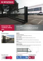 Bekamatic® SC cantilever sliding gate