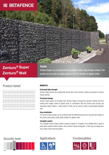 GABION WALL ZENTURO 