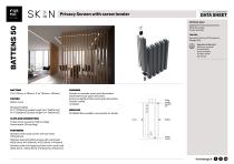 Data Sheet Privacy Screen with screw leveler-1