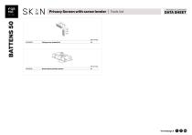 Data Sheet Privacy Screen with screw leveler-3