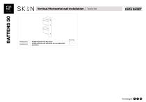 Data Sheet Vertical/Horizontal wall installation-5