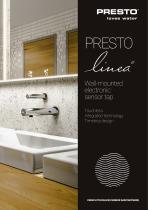 Presto LINEA® - electronic wall sensor tap - 1