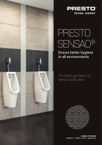 Presto SENSAO® - sensor urinals valves - 1