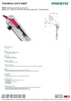 Washbasin self-closing mixer tap - 1