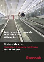 Safely moving thousands of people a day. Without fuss. Find out what our escalators & moving walkways can do for you. - 1