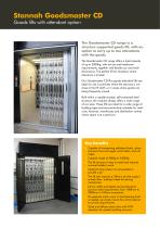 Stannah Goodsmaster CD - Goods lifts with attendant option - 2