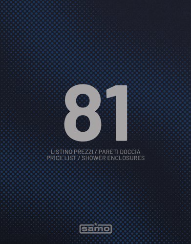 LISTINO SAMO 81 ENG-ITA