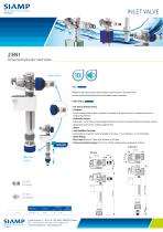 2 EN 1 Universal hydraulic inlet valve - 1