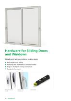 Sealright: hardware solutions for high performance aluminium windows and doors - 14