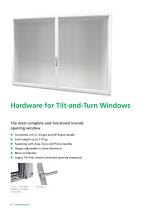 Sealright: hardware solutions for high performance aluminium windows and doors - 6