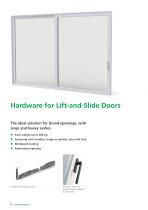 Sealright: hardware solutions for high performance aluminium windows and doors - 8