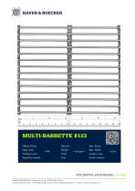 MULTI-BARRETTE 8123-1