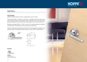 HCS® - the HOPPE Compact System - 17