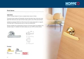 HCS® - the HOPPE Compact System - 21