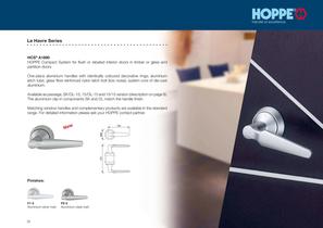 HCS® - the HOPPE Compact System - 25