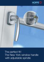 The New York window handle with adjustable spindle - 1