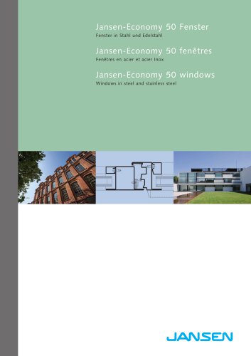 catalogue Jansen-Economy 50 windows