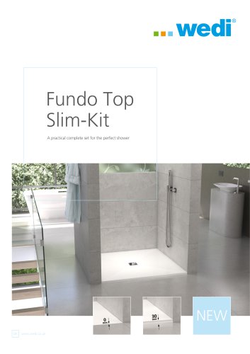 Fundo Top Slim-Kit Apratical complete set for the perfect shower