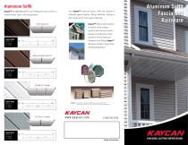 Aluminum Soffit, Fascia & Rainware Pamphlet - 1