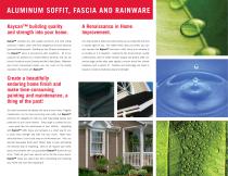 Aluminum Soffit, Fascia & Rainware Pamphlet - 2