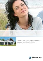 HEALTHY INDOOR CLIMATE KÖMMERLING ventilation systems