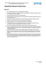 Tolerances for sandwich elements-2