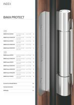 BAKA® Protect series 2000/4000 - timber entrance door hinges for current profile constructions - 2